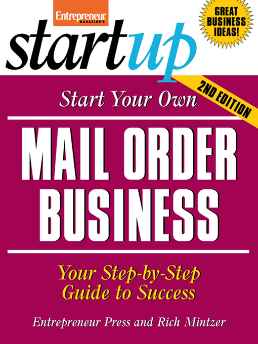 Title details for Start Your Own Mail Order Business by Entrepreneur Press - Available